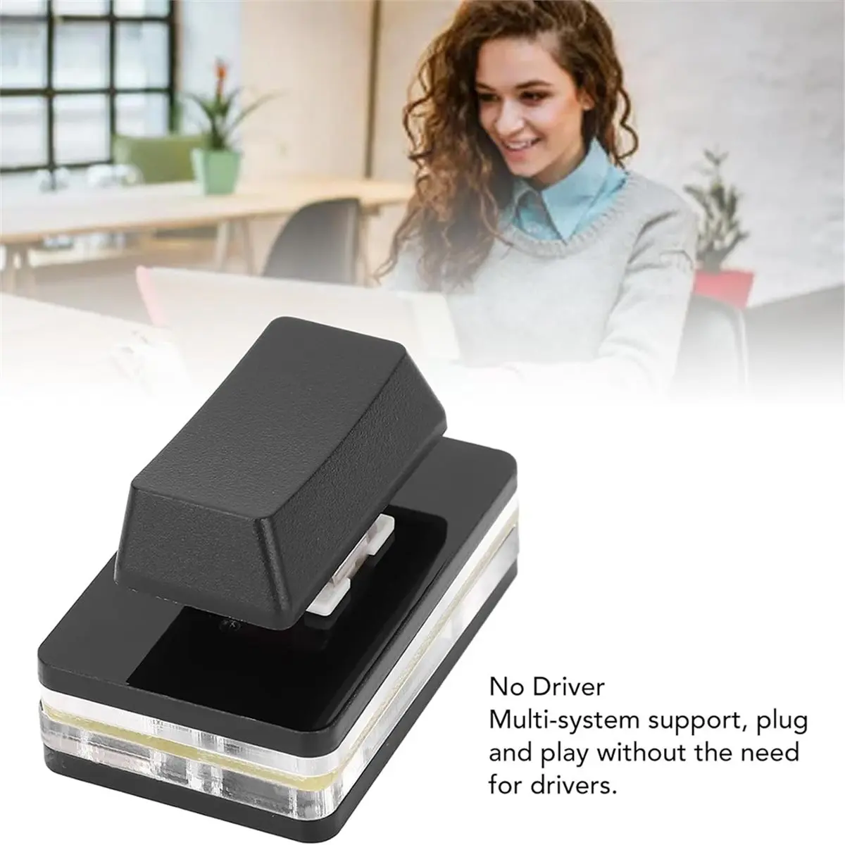 (A99Z] Programmable Macro PC Keyboard, USB Single Keyboard Type C Wired User Defined Single Buttons Mechanical Keyboard