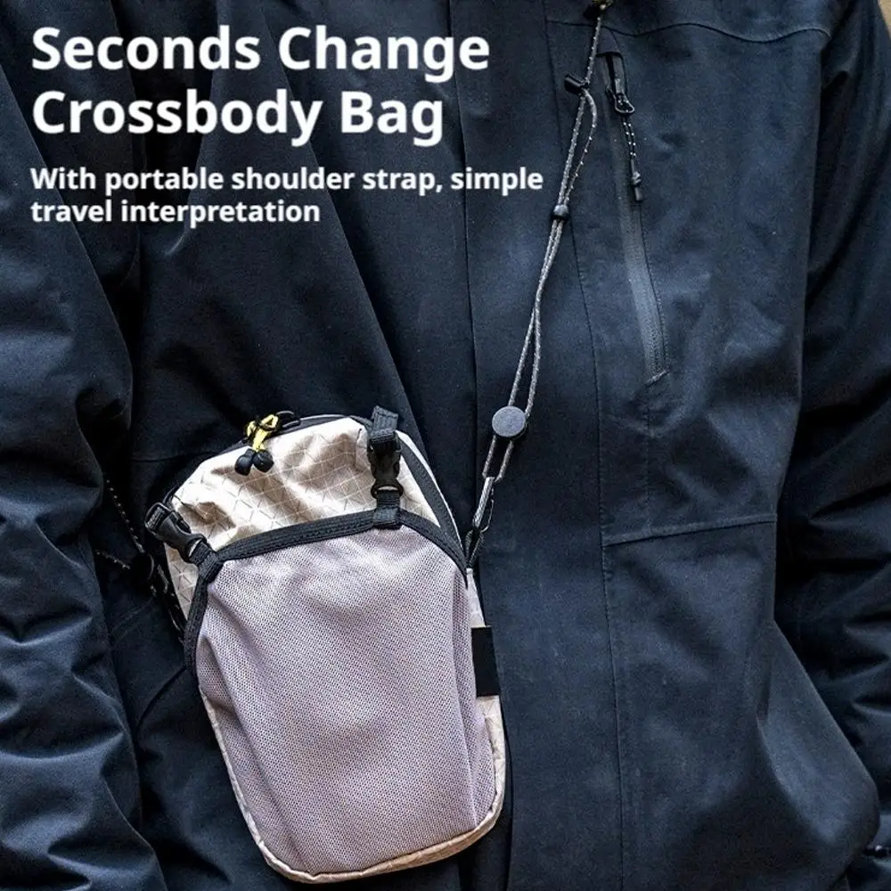 

Outdoor Sports Water Bottle Holder Bag Phone Pocket and Quick-Adjust Strap For Cycling Hiking Camping