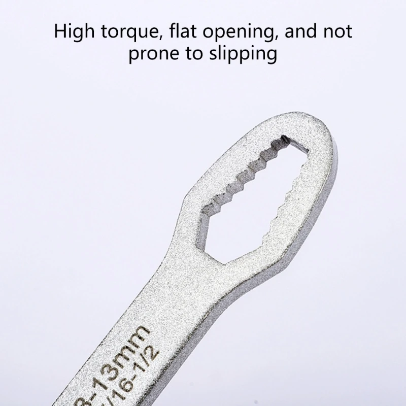  2Pcs Multifunctional Wrenches 8-24Mm Universal Wrenches Tightening Adjustable