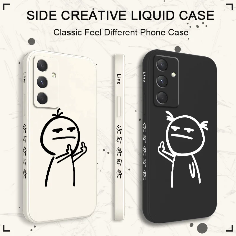 Funny Friend Phone Case For Samsung Galaxy A55 A35 A25 A15 A05 A05S A54 A34 A24 A14 A04 A04S A04E 4G 5G Cover