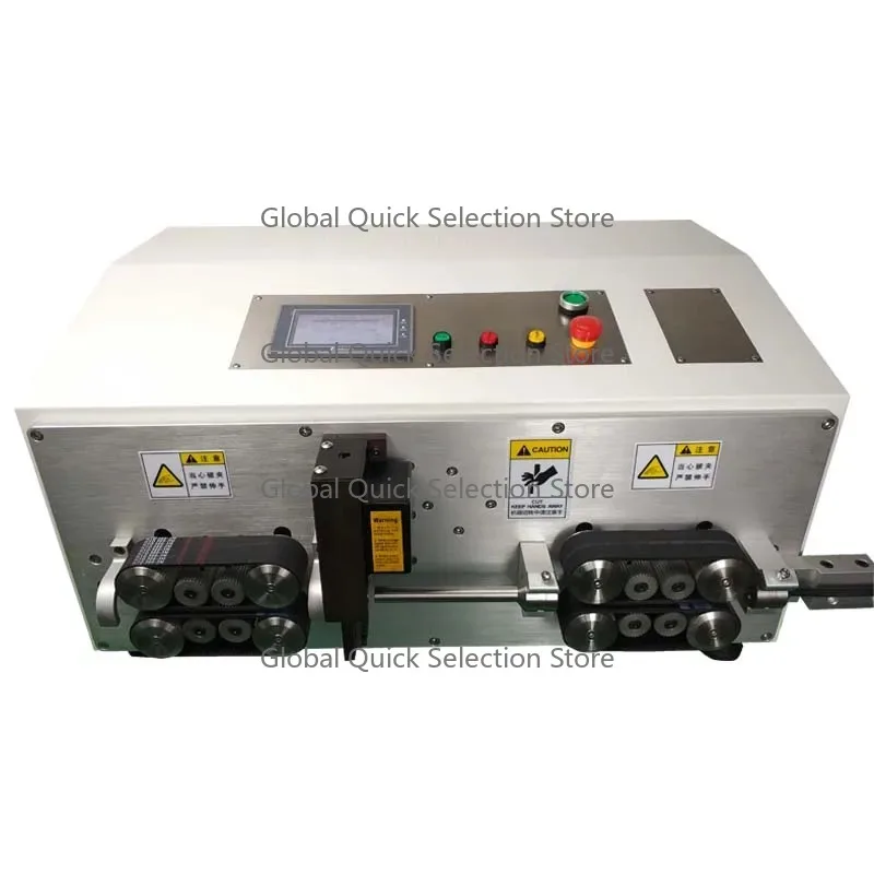 

HS-BX08-B Upgraded Automatic Wire Cutting Stripping Machine Max 70mm² Single/Multi-core Cable Electric Wire Peeling Equipment