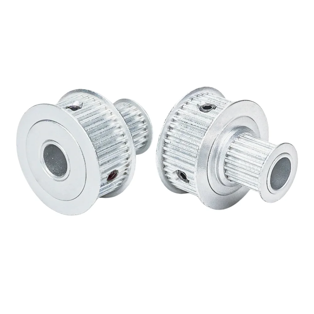 

GT2 Timing Pulley 20&40Teeth Bore6/8mm Belt width6/10mm Double-sided teeth 1:2 Synchronous Wheel Aluminum Alloy Pulley 2GT