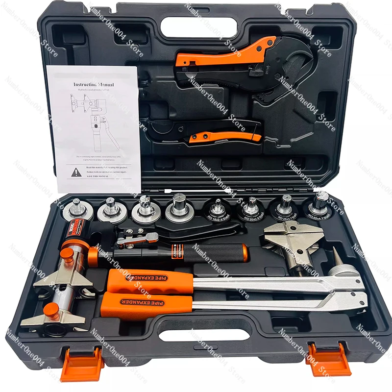 

Hydraulic Slip-On Clamp Underfloor Heating Pipe Expander Aluminum-Plastic Pipe Tool for Underfloor Heating Installation