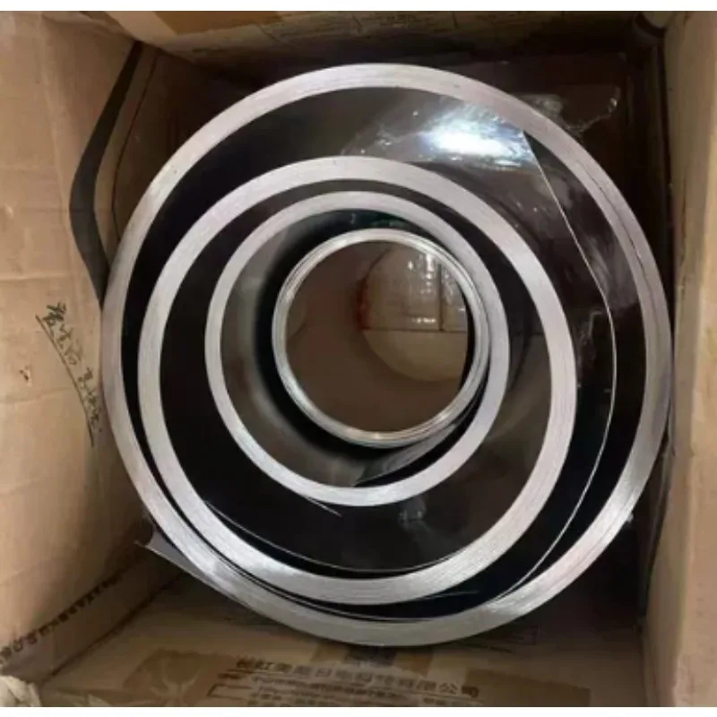 5 Meter 304 Stainless Steel Belt Width 10 15 20mm Spring Plate Reel Flat Strip Steel Foil Thick 0.05 0.1 0.2 0.3 0.4 0.5 0.6 1mm