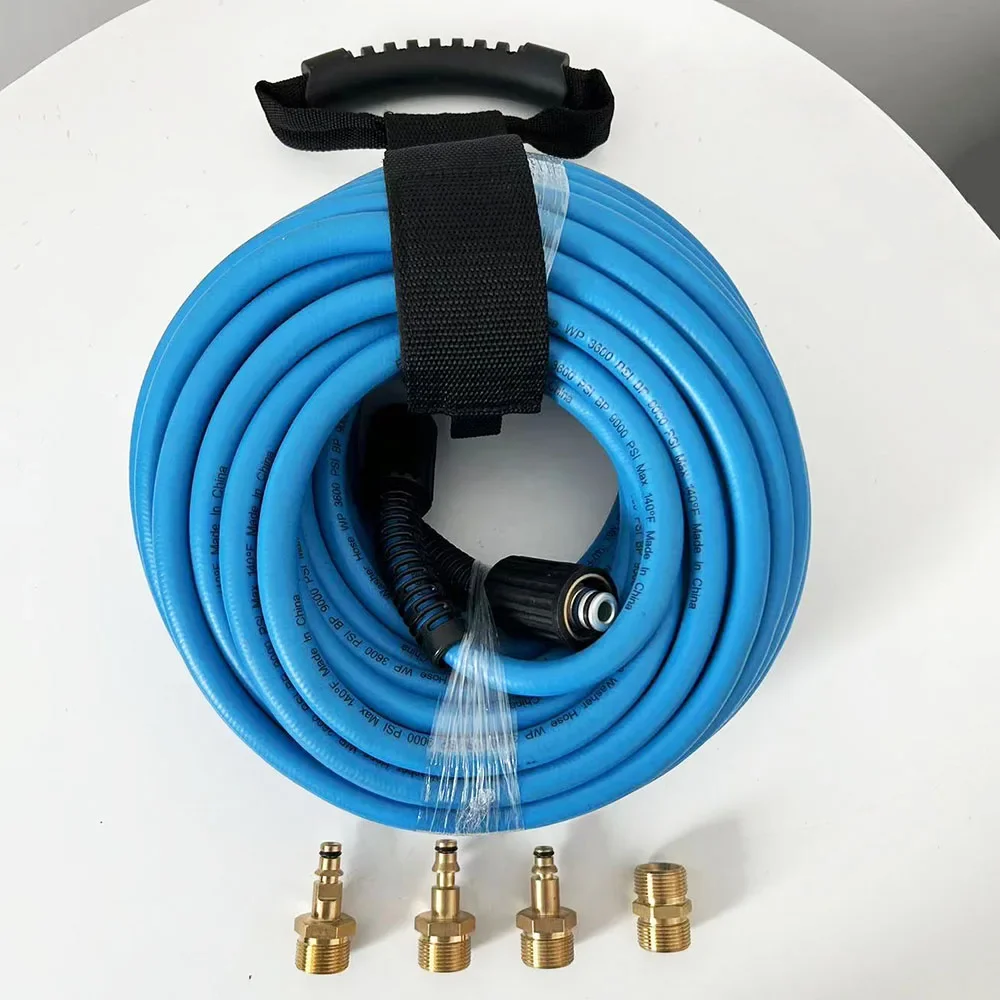 High Pressure Washer Hose Cord Pipe Car Water Cleaning Extension Hose M22-Pin 14/15 For Karcher Parkside LAVOR Bosch Adapter