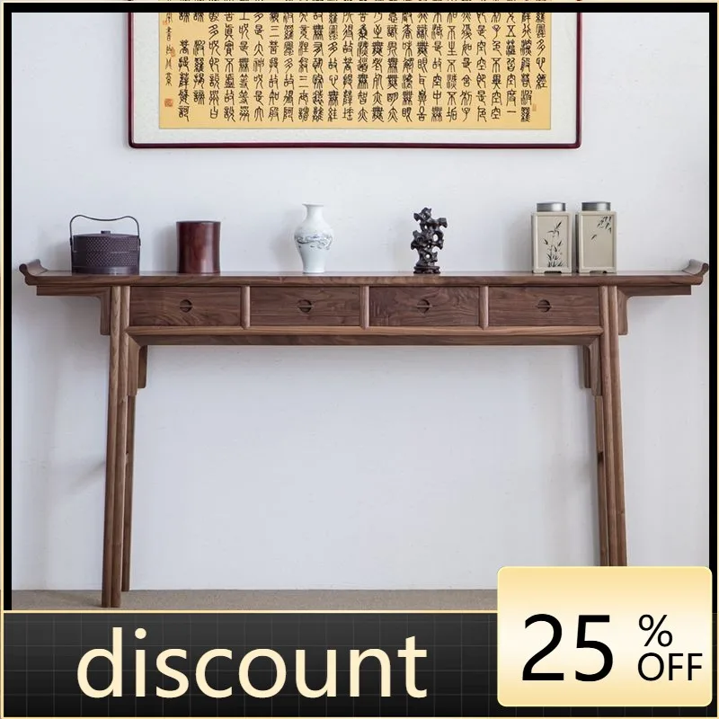 

LMM solid wood zen new Chinese furniture eight immortals table flower stand table