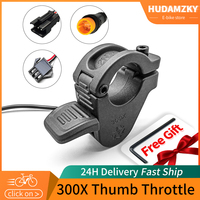 Ebike Thumb Throttle WUXING 300X Right/Left Hand Throttle for 24V 36V 48V 72V Electric Bicycle Accelerator