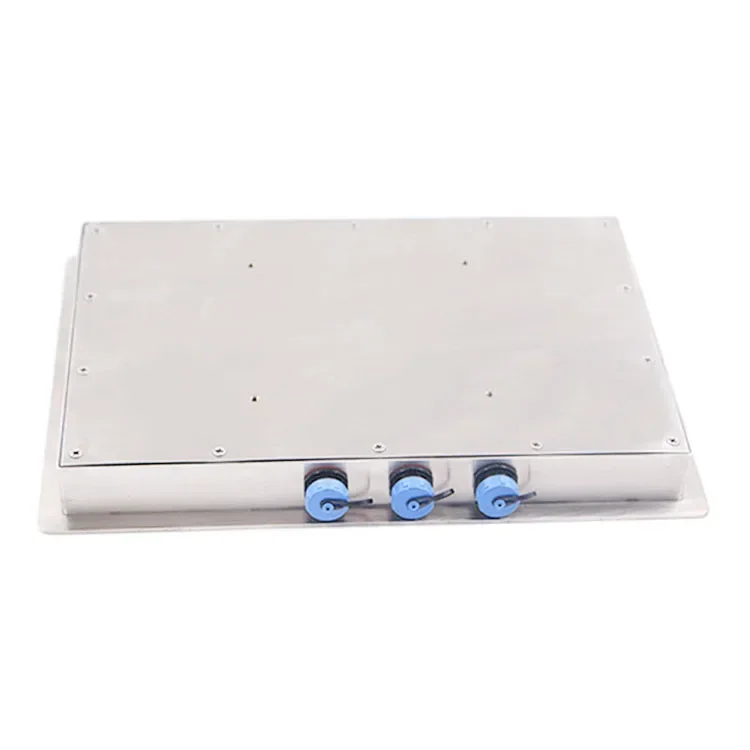 10 12 15 17 pollici SUS304 custodia in acciaio inossidabile robusto monitor touch screen industriale resistente alle intemperie per esterni