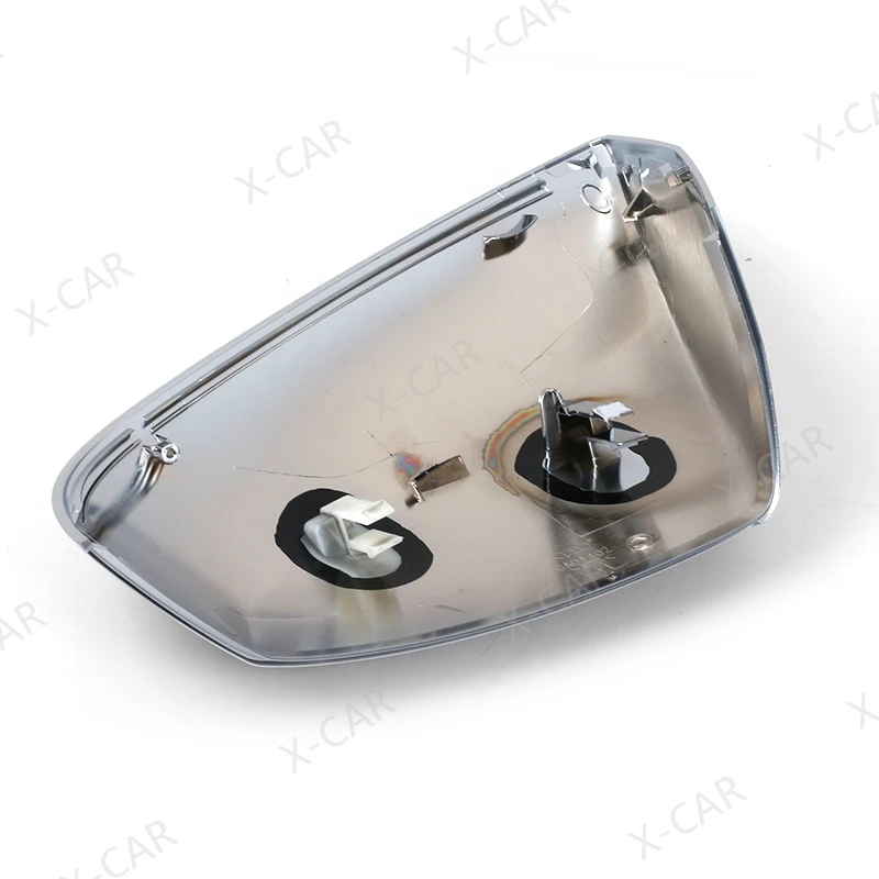 X-CAR For Audi Q7 2016-2021 Q5 2019 2020 2021 Matte Chrome Reversing Mirror Cover Side Mirror Cover Shell Housing