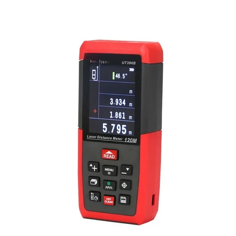 Professional Distance Meters UT396B 120M  Rangefinder Digital range finder Measure Area/volume Tool