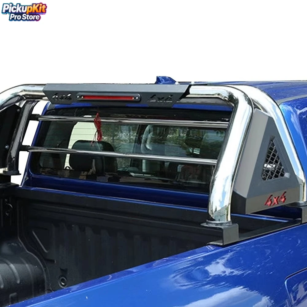 

High‑Strength Stainless Steel Roll Bar for Ranger（T6/T7/T8）4x4 Exterior Accessories