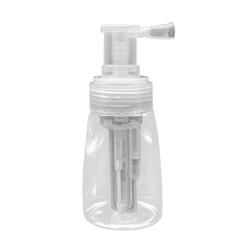 Refillable Bottles Travel Transparent Powder Spray Bottle Detachable Travel Talcum Powder Spray Bottle High Quality Durable