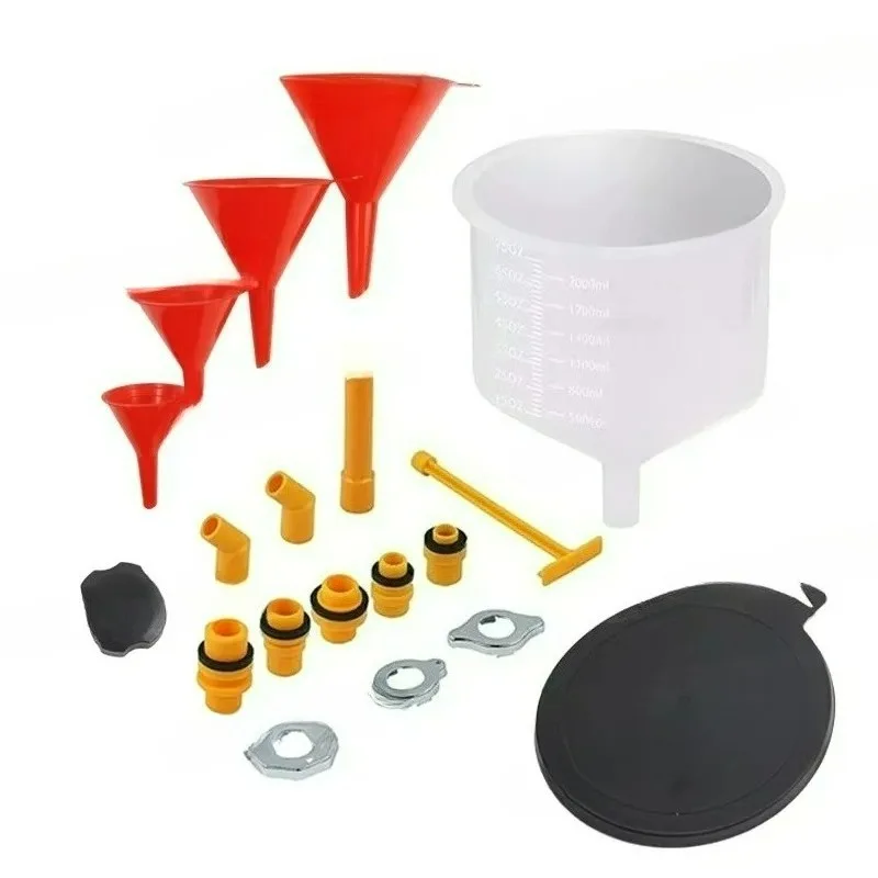 

Комплект воронки охлаждающей жидкости для автомобиля с 15 шт. 15 воронками для антифриза