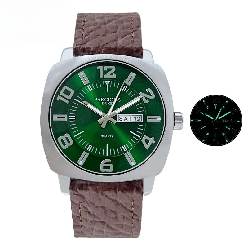 2026 Classic Fashion Luxury Watch Leather Strap Men's High Quality Designer Watch Birthday Gift Quartz Stainless Steel Watch