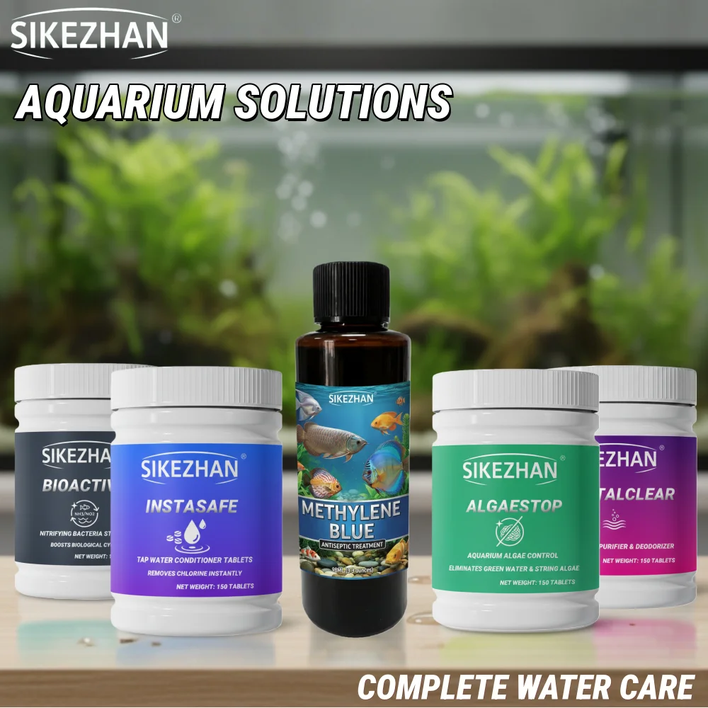 Aquarium Plant Liquid Fertilizer - SIKEZHAN Aquarium Water Treatment Tablets Algae