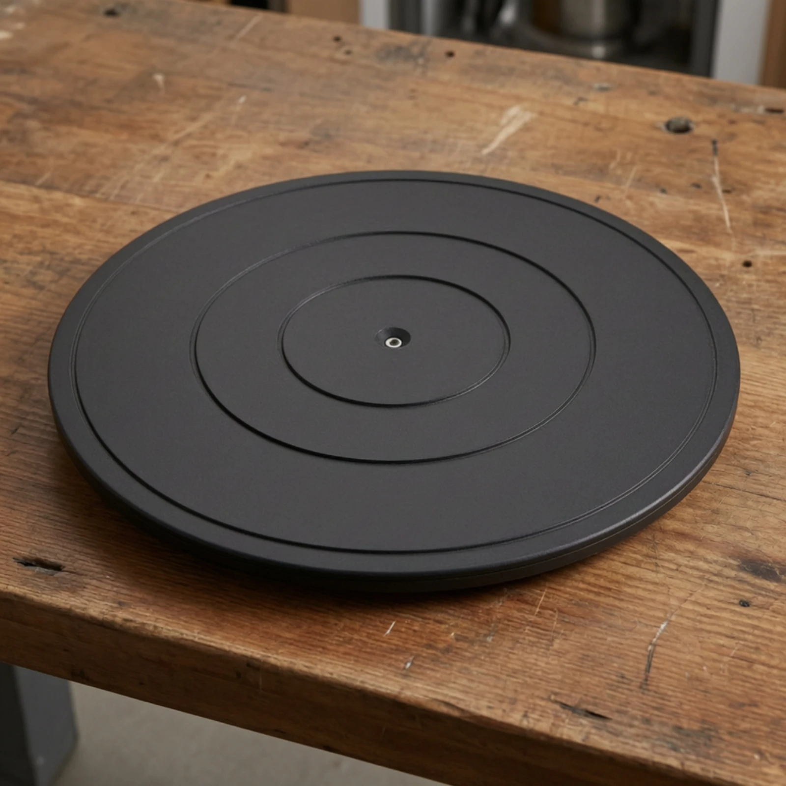 Rotating Display Stand 40 Cm Diameter 360-Degree Rotating Turntable Pottery Wheel Accessory Slim for Potters