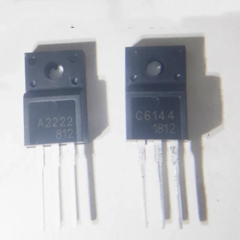 

5pcs/lot A2222 C6144 2SA2222 2SC6144 NEW Original Genuine Chip Packing TO-220F