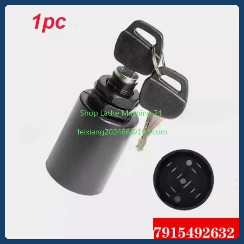 

1PC Igntion Switch 7915492632 Fit With 2 Keys For Diesel Linde Forklift H18 H30 H45
