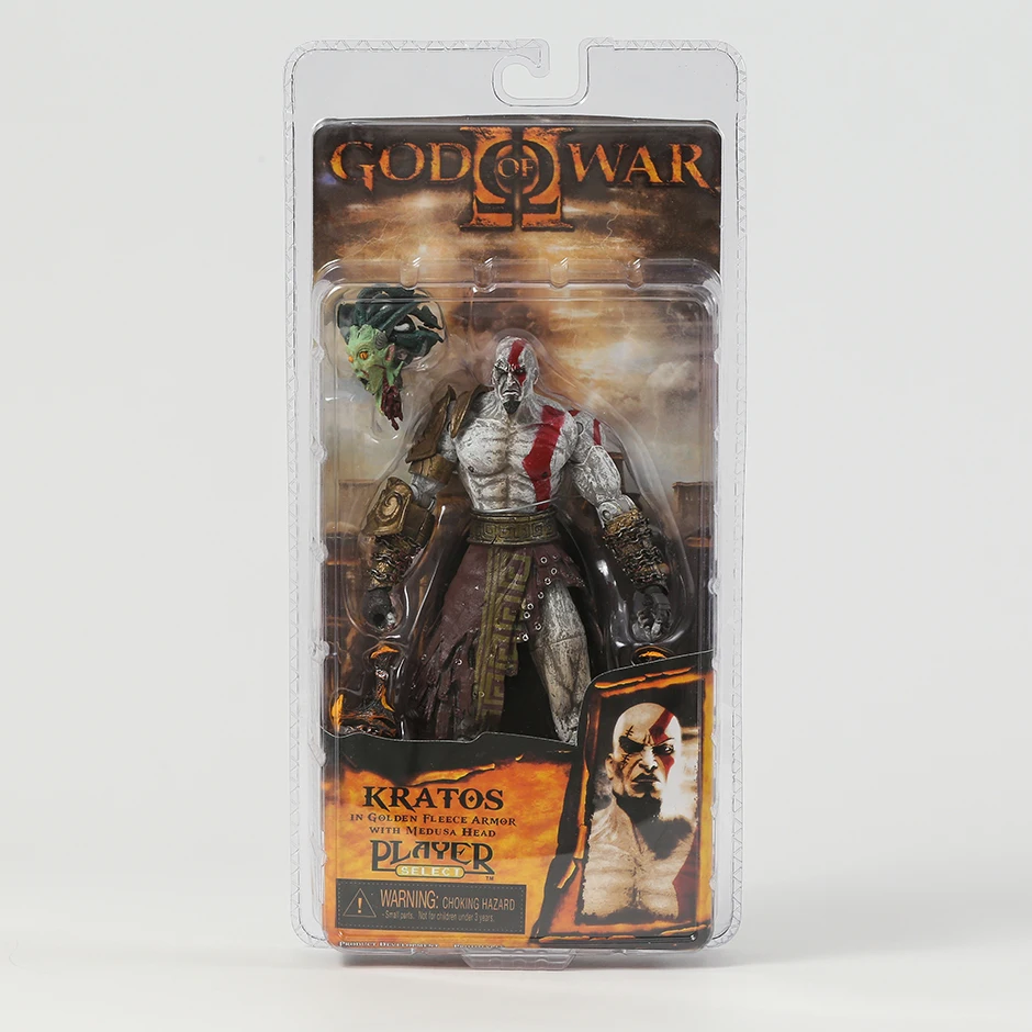 NECA God of War 2 II KRATOS In Ares Armor Blades of Athena PVC Action Figure