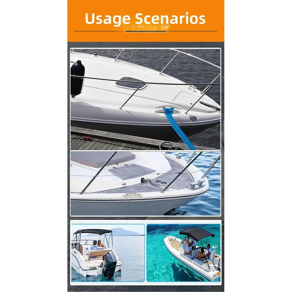 Boat Boat Deck Cleat Folding Cleat 316 Marine-grade Stainless Foldable Mechanism Mirror Polished Finish Mooring And Anchoring