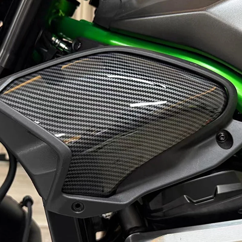 Super Sale Motorcycle Radiator Side Cover for Kawasaki Z900 Z900 SE 2025 2026 Panel Frame Guard Fairing Protector Carbon