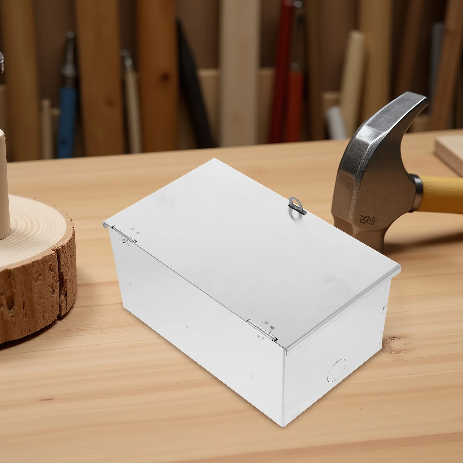 

Waterproof Outlet Box Stainless Steel Ip45 Outdoor Electrical Enclosure Lockable Socket Case For Parks Schools Factories