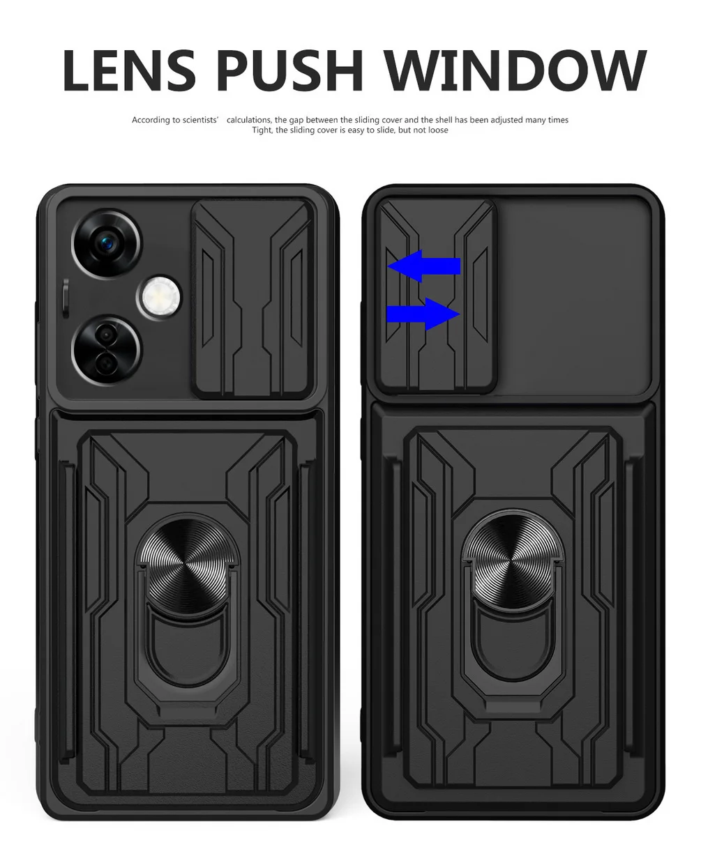 

Защитный чехол для камеры с слотом для карт для Oneplus Nord Ce 3 Ce3 Lite Nord N30 N20 One Plus 10t 5g Ace Pro Armor Hybrid Ring