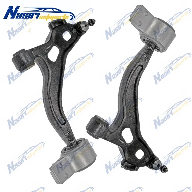 Set of 2 Front Lower Control Arms For Ford Flex Police Taurus Lincoln MKS MKT 2013-2019 K622916 K622917 BA5Z3079A BA5Z3078A