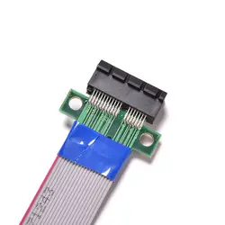 New arrive PCI Express Flex Relocate Cable PCI-E 1X to 1x Slot Riser Card Extender Extension Ribbon for Bitcoin Miner