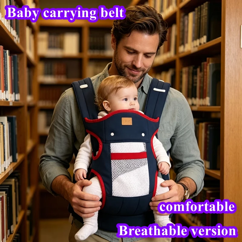 New 0-36 Months Multi-functional Go Out Baby Carrier Ergonomic Kangaroo Infant Kid Sling Back Front Facing Backpack Wrap Baby