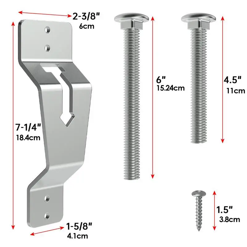 Utility Cargo Trailer Enclosed Spare Tire Carrier Holder Wall Mount Wheel Bracket for Vehicle Cargo Van Accessories