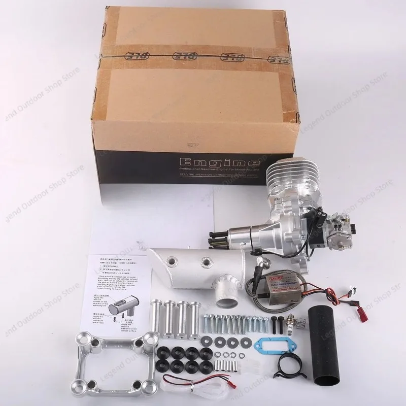 Single Cylinder Two-Stroke Side Exhaust Engine, 85CC Large Displacement, For RC Multi-Rotor & Airplane Modelr