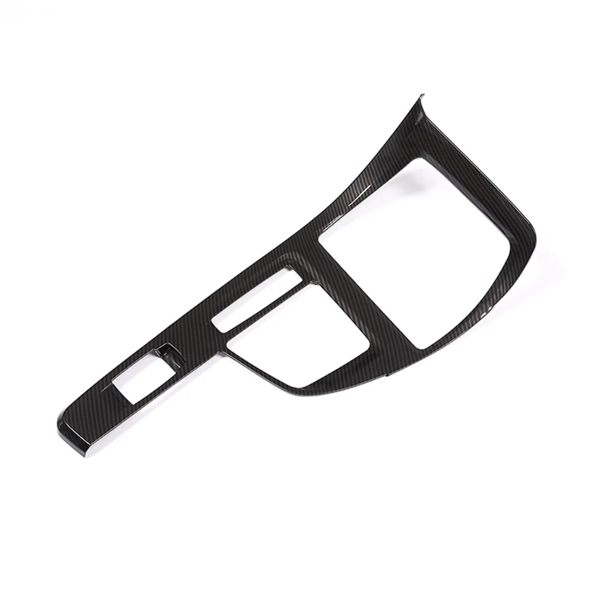 

Накладка на центральную панель переключения передач для BMW X1 F48 2016-2021 LHD ABS, автомобильные аксессуары из углеродного волокна