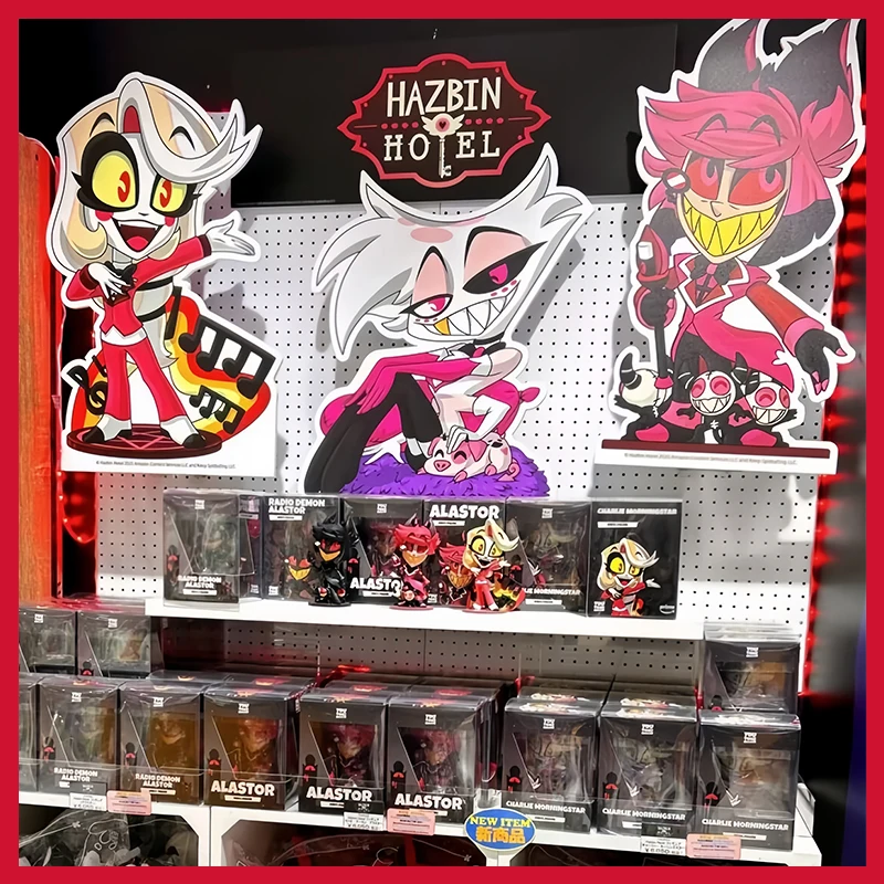 Youtooz Hazbin Hotel, натуральная 13,4 см, ПВХ Alastor, игровая фигурка, Коллекционная модель, украшения, гаражный комплект, куклы, игрушки, подарок