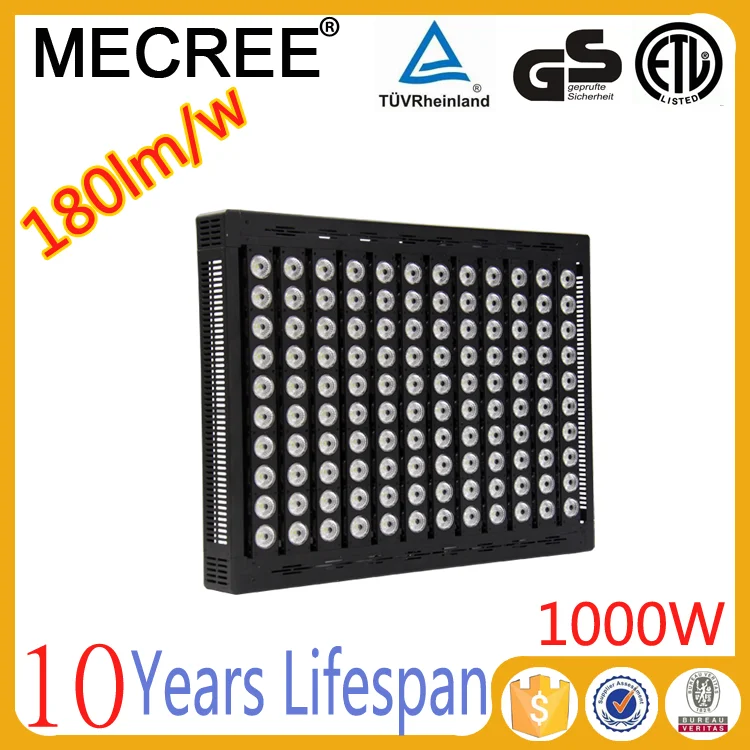 Driver football stadium lighting 1000watt 2000watt led flood light