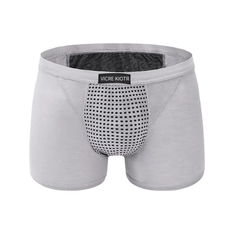 2024 New Men Physiological Underwear Men Enlargement Underpants Health Boxer Shorts Tourmaline Prostate Magnetic Therapy L-6XL