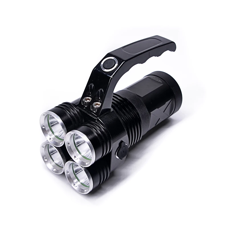 

High Power Aluminium Led Flash Light Torch Flashlights 10W xm-l T6 Led 4000 Lumens Long Distance Rechargeable Led Light Torch