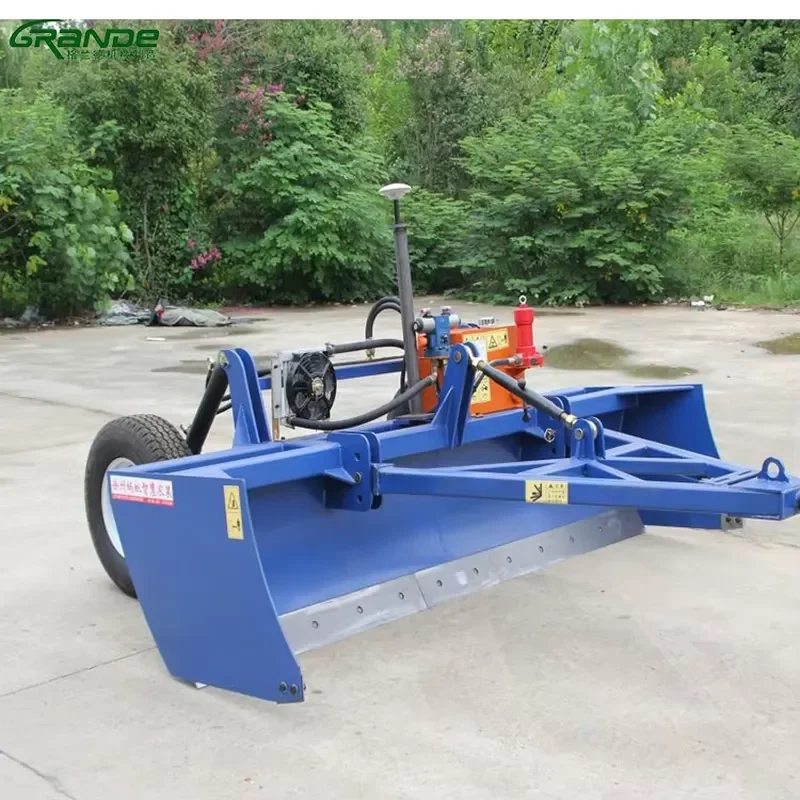 for Agriculture Satellite Grader Tractor Mounted Land Leveling Machine for Sale