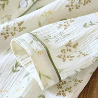 2025 Winter Women's Pajamas100% Cotton Plus Size Pajamas Flower  Printing Household Women's Pajamas Loungewear Autumn Sleepwear - Image 5