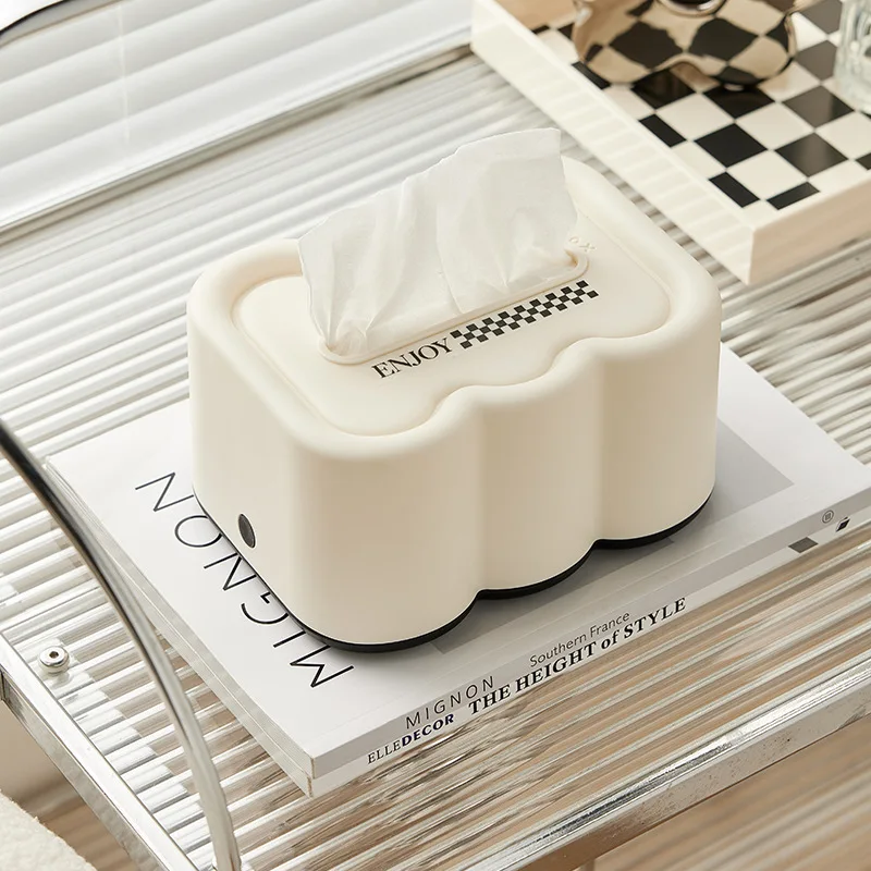 

Высококачественная подпружиненная коробка для салфеток, креативная коробка для хранения салфеток для гостиной, домашнего использования, настольный органайзер Cry Sle