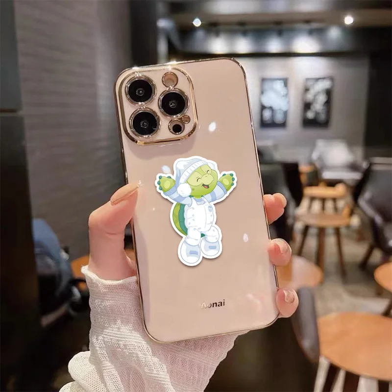 50 قطعة ملصقات أولو ميل لطيف أولو ميل السلاحف ملصقات صناعة يدوية سكرابوكينغ الهاتف الأمتعة سكيت الشارات مقاوم للماء