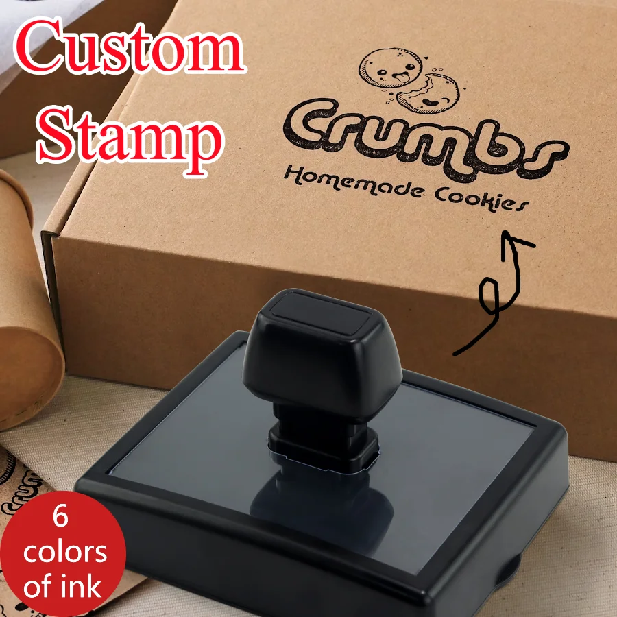 

Пользовательская самостоятельная печать - профессиональный адрес и маркер документа для офиса, 6 цветов чернила, корпоративный логотип нотариальная печать