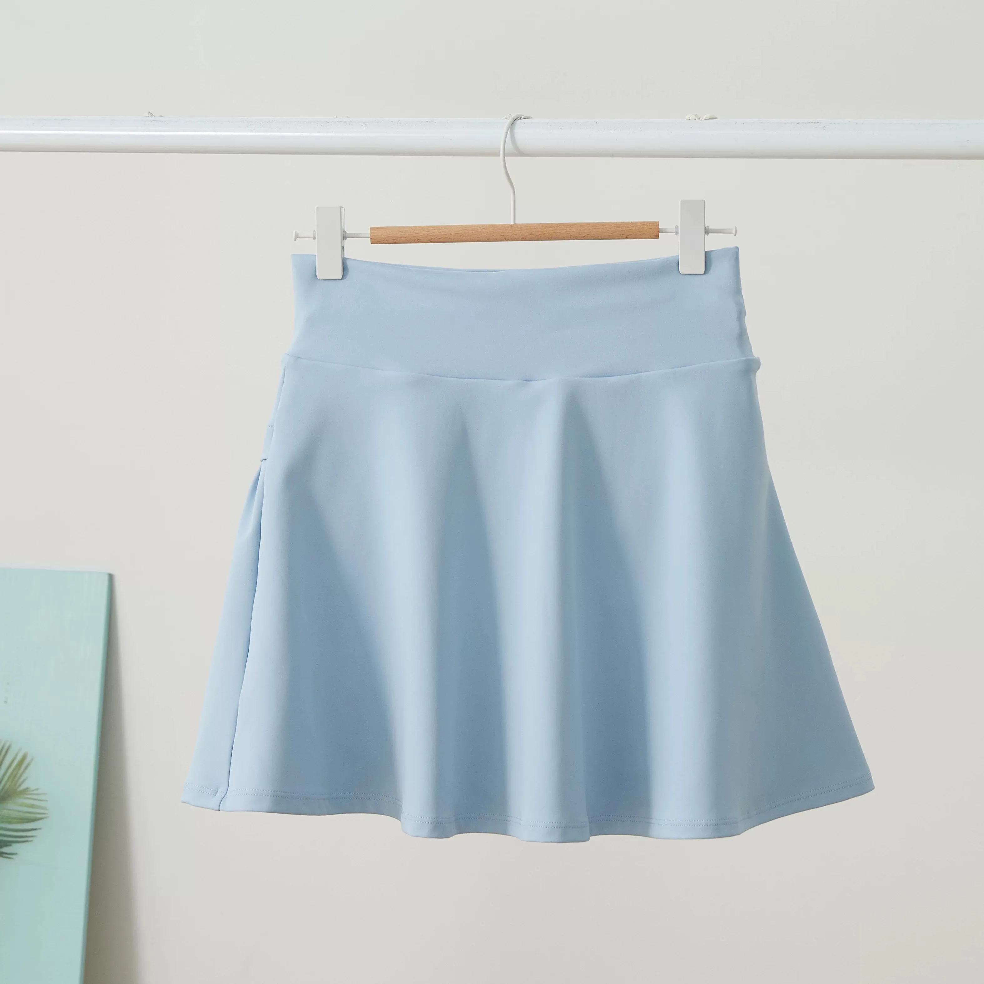Sports Short Skirt, Badminton, Tennis, Sports Skirt, Women's Summer Anti-Exposure Pleated Slimming Running Quick-Drying Yoga Skirt
