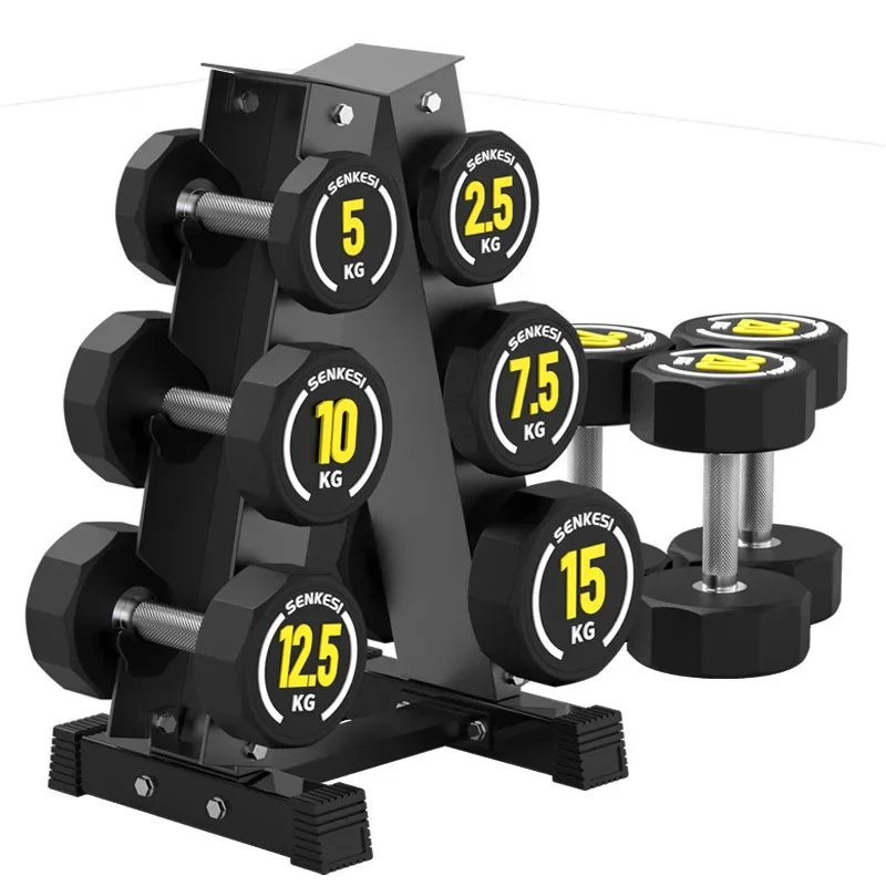 Pure steel dumbbell set