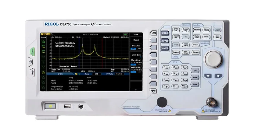 Rigol DSA705 500MHz Spectrum Analyzer