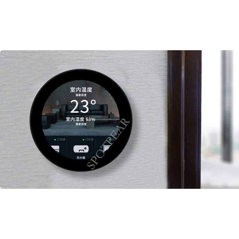 Picture 7: Raspberry Pi 3.4inch MIPI DSI Round IPS LCD Display Capacitive Touch Screen 800 × 800 for Pi 4B/3B+