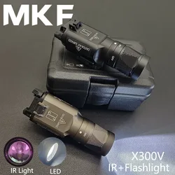 Tactical X300V X300 IR Lighting and LED White Light Flashlight Surefir X300U Scout Light Airsoft Hunting Pistol Weaponlight Lamp