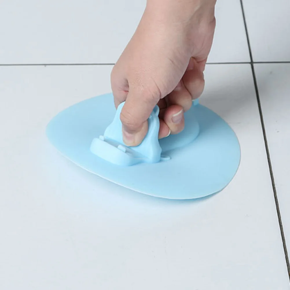 

Hippo Shaped Silicone Floor Drain Plug Waterproof Sink Water Stopper Bathroom Tub Suction Cup Hair Catcher Cover Durable