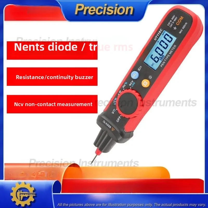 2026 Digital Pen Multimeter Compact Portable High Precision Voltage Tester with Multiple Functions for Electrical Measurement
