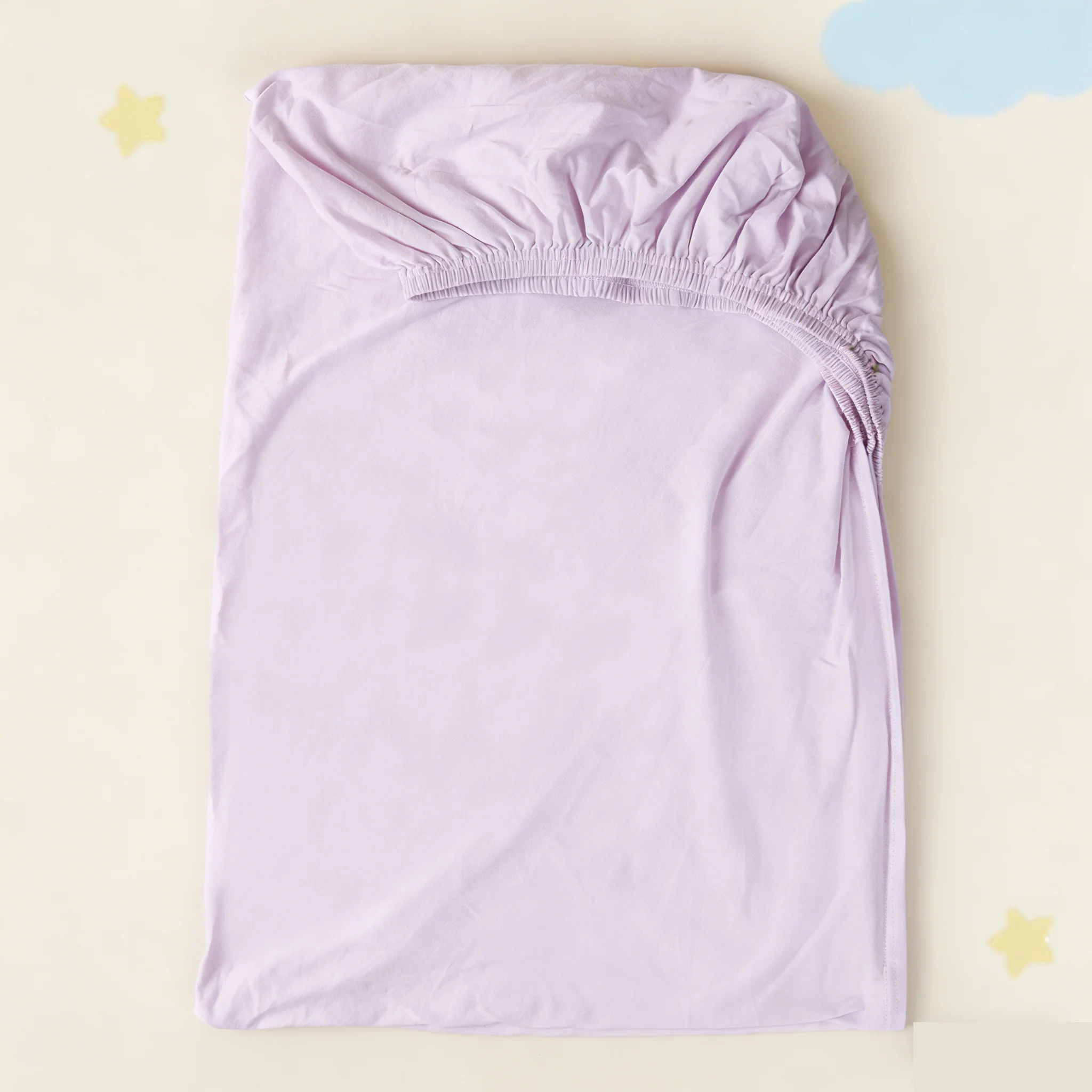 Solid Color Baby Fitted Sheet